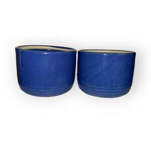 Vintage Bauer Pottery early Ringware crocks Set of 2 EUC 1930s